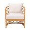 Bali & Pari Acelynn Bohemian Light Honey Rattan Arm Chair 244-13642-ZORO - alternate 9
